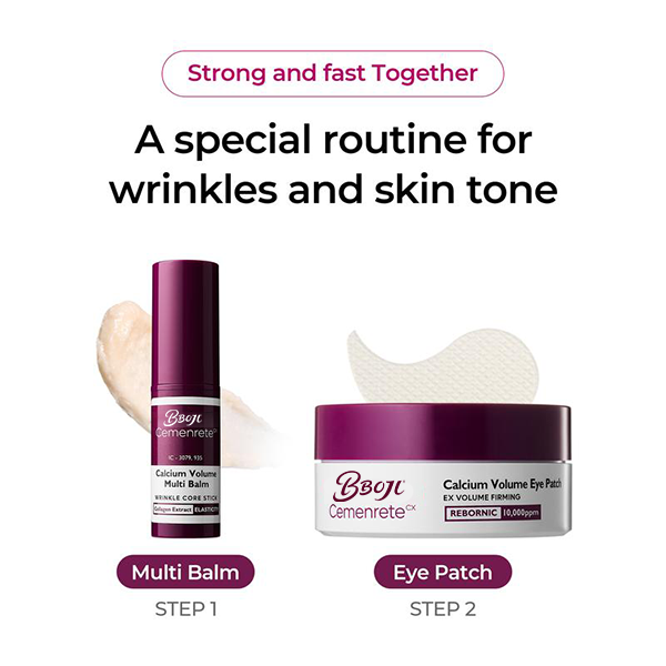 BBOJI™ Cemenrete Calcium Multi Balm – Anti-Aging Korean Skincare Stick for Wrinkles & Firming