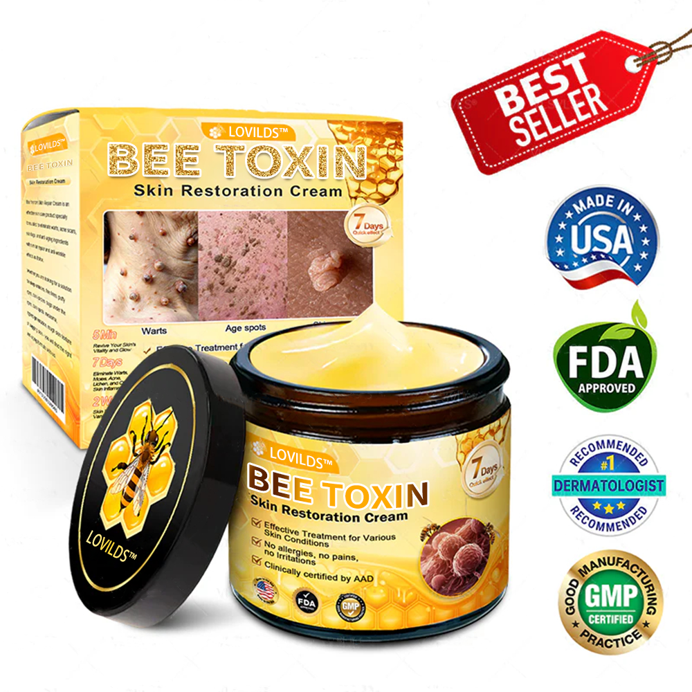 LOVILDS™ Bee Toxin Skin Repair Cream(AAD Recommended👨⚕️)
