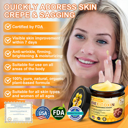 LOVILDS™ Bee Toxin Skin Repair Cream(AAD Recommended👨⚕️)