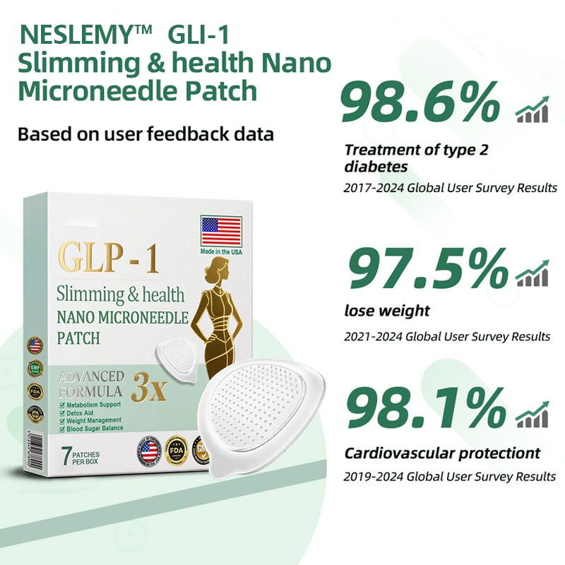 【Last Day Promotion 80% OFF🔥】NESLEMY™ NIDDK-Tirzepatide Slimming & health NANO MICRONEEDLE PATCH🇺🇸👨⚕️(Zero Pain, 24/7 Release | Lose 20lbs FAST | 90% Sugar Drop | )🔥🎁