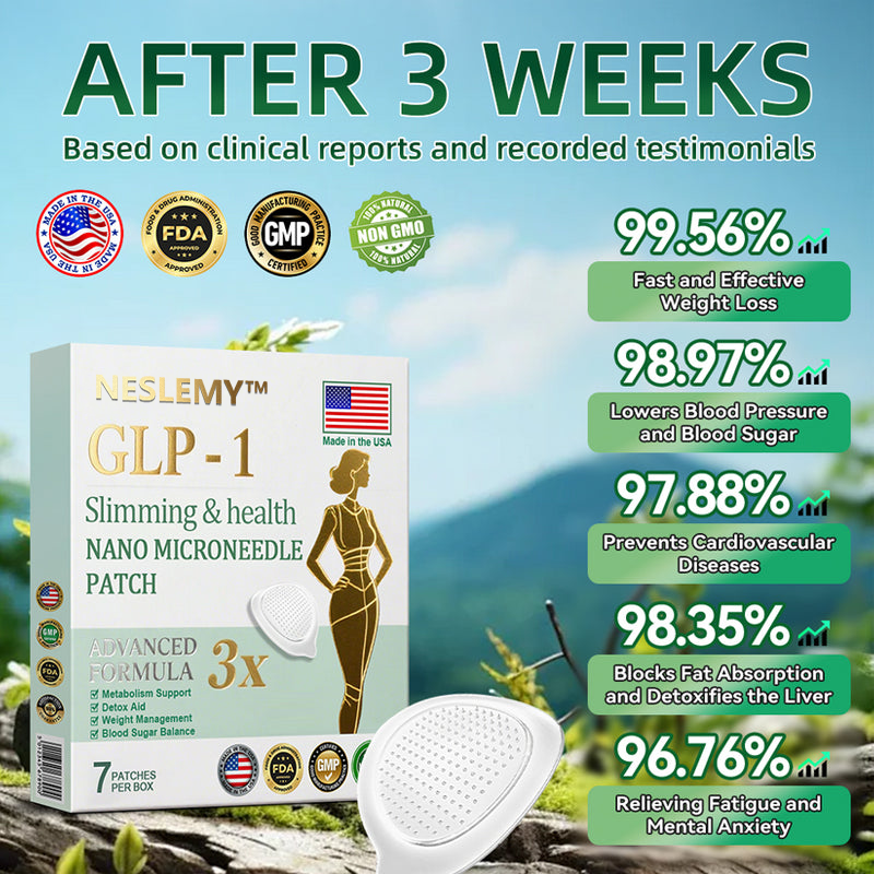 【Last Day Promotion 80% OFF🔥】NESLEMY™ NIDDK-Tirzepatide Slimming & health NANO MICRONEEDLE PATCH🇺🇸👨⚕️(Zero Pain, 24/7 Release | Lose 20lbs FAST | 90% Sugar Drop | )🔥🎁