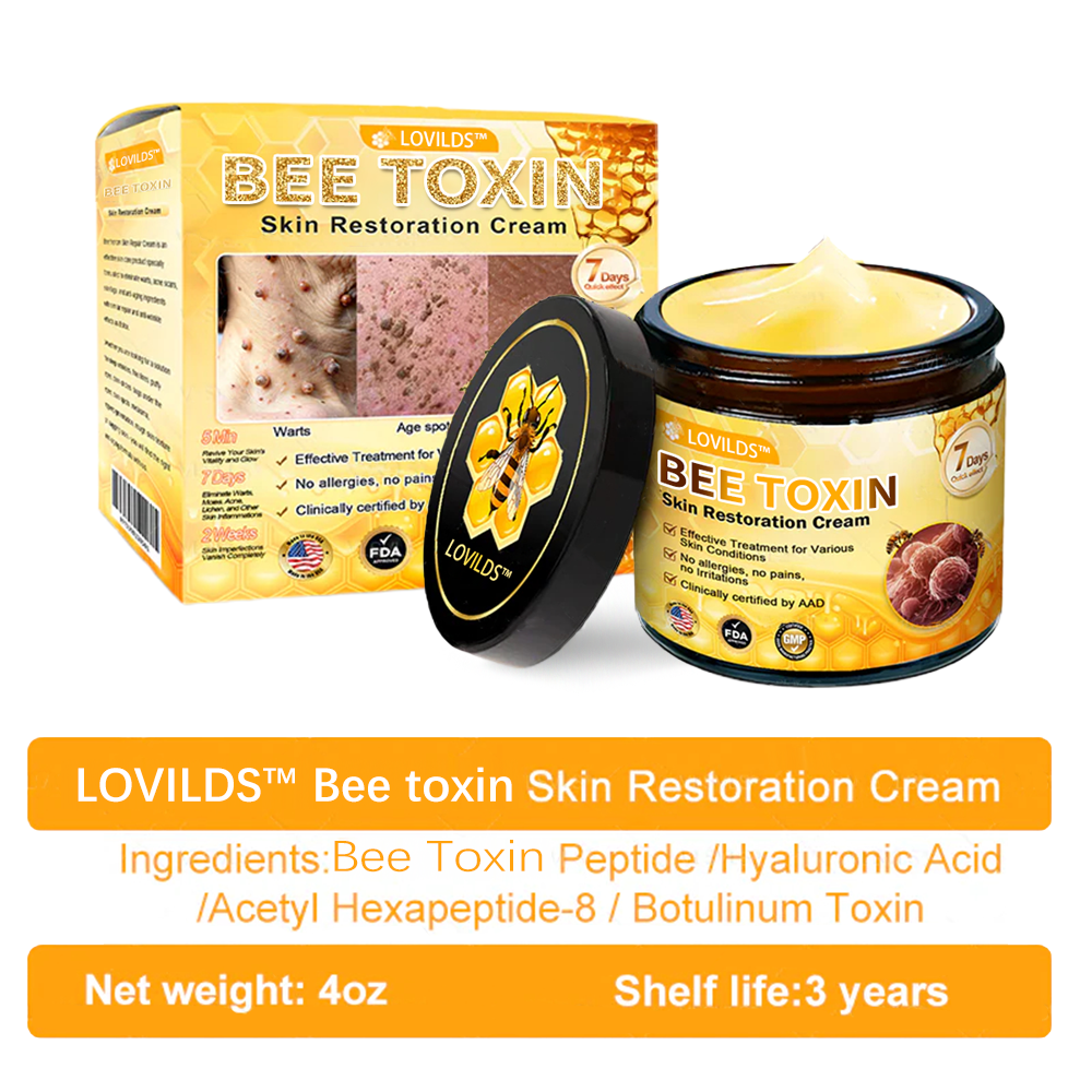 LOVILDS™ Bee Toxin Skin Repair Cream(AAD Recommended👨⚕️)